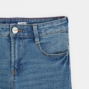 Okaidi Τζιν παντελόνι slim με 5 τσέπες από βιολογικό βαμβάκι