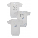 Κορμάκια Pretty baby® 6-18 μηνών, σετ των 3