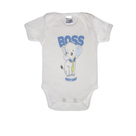 Κορμάκια Pretty baby® Boss 6-18 μηνών, σετ των 3