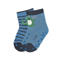 Αντιολισθητικές κάλτσες Sterntaler Crawling Socks σετ των 2