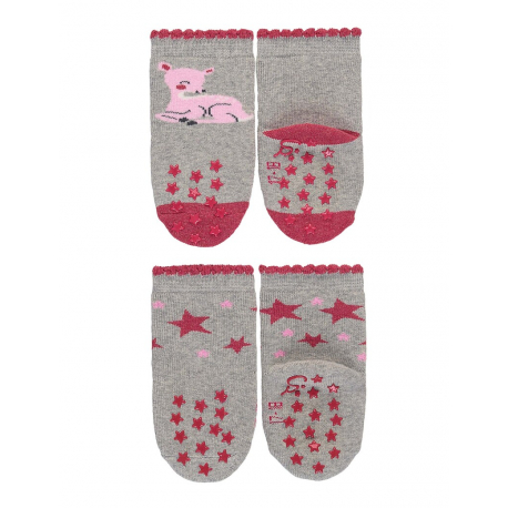Αντιολισθητικές κάλτσες Sterntaler Crawling Socks σετ των 2