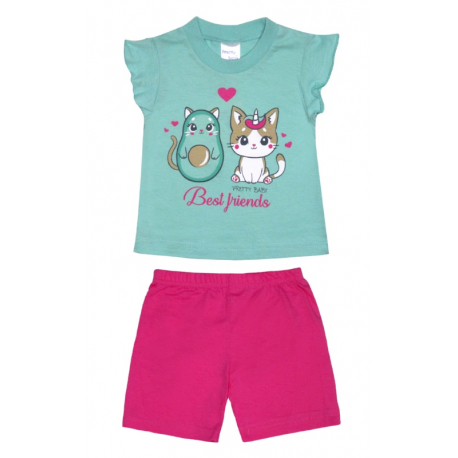Βρεφικό Σετ Pretty baby® Γατούλα 6m+, σετ των 2