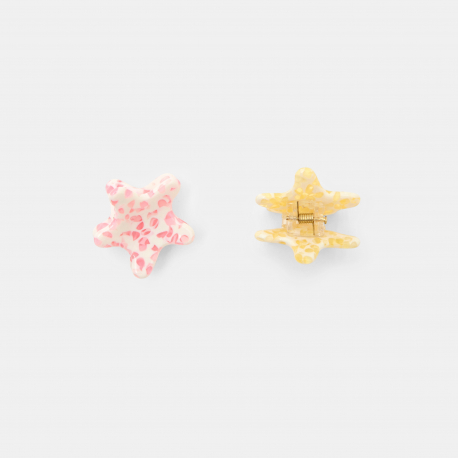 Obaibi Pinces a cheveux multicolores bebe fille (lot de 2)