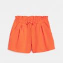 Okaidi Short souple en jersey fantaisie bleu marine Fille