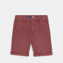 Okaidi Short en toile blanc Garcon