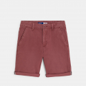 Okaidi Short en toile blanc Garcon