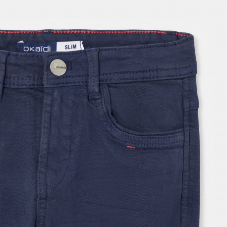 PAPOCHE SLIM 5 POCHES TOILE