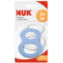 NUK® δακτύλιοι μασητικοί οκτάρια 2 τεμάχια
