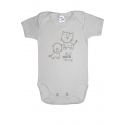Κορμάκια Pretty baby® Λευκό 18-36 μηνών, σετ των 3