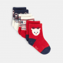 Obaibi Chaussettes bouclettes jacquard (lot de 3) bebe garcon