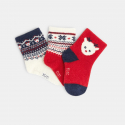 Obaibi Chaussettes bouclettes jacquard (lot de 3) bebe garcon