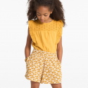 Okaidi Short fluide imprime leopard Fille