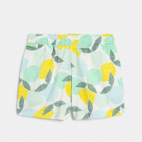 Okaidi Short fluide imprime leopard Fille