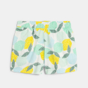 Okaidi Short fluide imprime leopard Fille