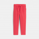 Okaidi Pantalon chino uni jaune Fille