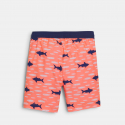 Okaidi Short de bain imprime zebre bleu Garcon