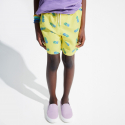 Okaidi Short de bain imprime zebre bleu Garcon