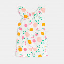Okaidi Pyjama 2 pieces imprime blanc Fille