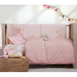 Παπλωματοθήκη κούνιας Nef-Nef Homeware Basic 110x150 cm