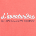 Okaidi T-shirt a message Aventure jaune fille