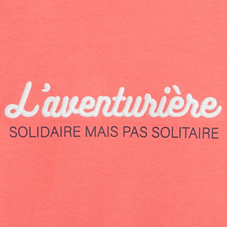 Okaidi T-shirt a message Aventure jaune fille