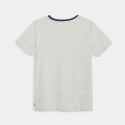 Okaidi T-shirt jersey flamme archeologue orange garcon