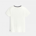 Okaidi T-shirt jersey flamme archeologue orange garcon