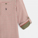 Okaidi Chemise a carreaux rouge garcon