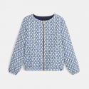Okaidi Veste reversible zippee bleu fille