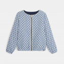 Okaidi Veste reversible zippee bleu fille