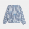 Okaidi Veste reversible zippee bleu fille