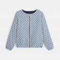 Okaidi Veste reversible zippee bleu fille