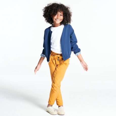 Okaidi Veste reversible zippee bleu fille