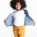 Okaidi Veste reversible zippee bleu fille