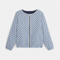 Okaidi Veste reversible zippee bleu fille