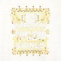 Okaidi T-shirt a motif brode jaune fille