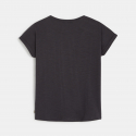 Okaidi T-shirt a motif brode jaune fille
