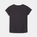 Okaidi T-shirt a motif brode jaune fille
