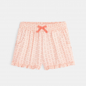 Okaidi Short large imprime estival rose fille