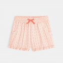Okaidi Short large imprime estival rose fille