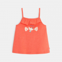 Obaibi Debardeur toucan orange bebe fille