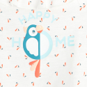 Obaibi Debardeur toucan orange bebe fille
