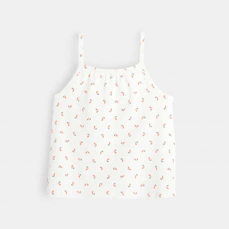 Obaibi Debardeur toucan orange bebe fille