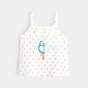 Obaibi Debardeur toucan orange bebe fille