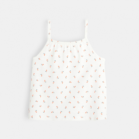 Obaibi Debardeur toucan orange bebe fille