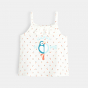Obaibi Debardeur toucan orange bebe fille