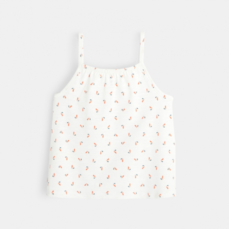 Obaibi Debardeur toucan orange bebe fille