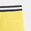 Obaibi Pantalon maille cotelee uni jaune bebe garcon