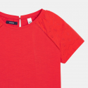 Okaidi T-shirt detail broderie anglaise blanc fille