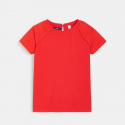 Okaidi T-shirt detail broderie anglaise blanc fille